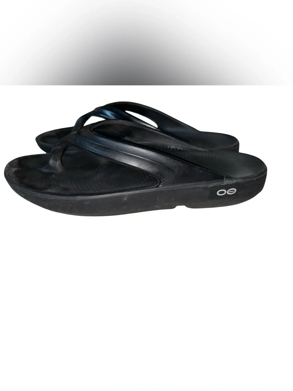 Oofos Original Sandals Black M6 W8 Recovery Footwear Flip Flop Shoes